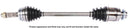 Cardone 66-4281 CV Axle Assembly - Rear Left