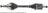 Cardone 66-7343 CV Axle Assembly - Front Left