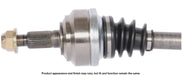 Cardone 66-7507 CV Axle Assembly - Rear Left or Rear Right