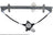 Cardone 82-15025AR Window Motor and Regulator Assembly - Front Left