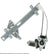 Cardone 82-198AR Power Window Motor and Regulator Assembly - Rear Left