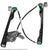 Cardone 82-3005AR Power Window Motor and Regulator Assembly - Front Left