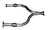 Ansa DA39701 Exhaust Pipe - Front