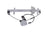 Aisin RPACH-021 Window Motor and Regulator Assembly - Rear Left