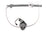 Aisin RPACH-071 Window Motor and Regulator Assembly - Rear Left