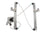 Aisin RPAGM-029 Window Motor and Regulator Assembly - Rear Left