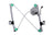 Aisin RPAGM-148 Window Motor and Regulator Assembly - Front Right