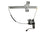 Aisin RPAGM-166 Window Motor and Regulator Assembly - Rear Right