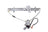 Aisin RPAH-025 Window Motor and Regulator Assembly - Front Left