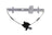 Aisin RPAH-082 Window Motor and Regulator Assembly - Front Right