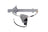 Aisin RPAM-012 Window Motor and Regulator Assembly - Rear Right