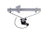 Aisin RPAM-026 Window Motor and Regulator Assembly - Front Right
