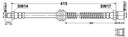 ATE 331320 Brake Hydraulic Hose - Front