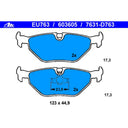 ATE 603605 Disc Brake Pad Set - Rear