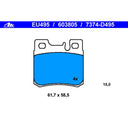 ATE 603805 Disc Brake Pad Set - Rear