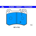 ATE 604037 Disc Brake Pad Set - Front