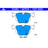 ATE 607079 Disc Brake Pad Set - Rear