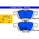 ATE 607195 Disc Brake Pad Set - Rear