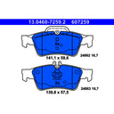 ATE 607259 Disc Brake Pad Set - Rear