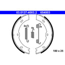 ATE 654003 Parking Brake Shoe Set