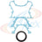 Apex ABS100 Engine Crankshaft Seal Kit - Rear