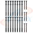 Apex AHB313 Engine Cylinder Head Bolt Set