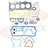 Apex AHS1000 Engine Cylinder Head Gasket Set