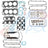 Apex AHS1200 Engine Cylinder Head Gasket Set