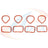 Apex AMS2470 Engine Intake Manifold Gasket Set - Lower and Upper