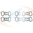 Apex AMS2950 Engine Intake Manifold Gasket Set - Lower