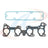 Apex AMS3180 Engine Intake Manifold Gasket Set - Lower and Upper