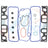 Apex AMS3200P Engine Intake Manifold Gasket Set - Lower and Upper