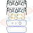Apex AMS3507P Engine Intake Manifold Gasket Set - Lower and Upper