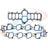 Apex AMS4734 Engine Intake Manifold Gasket Set - Lower and Upper