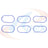 Apex AMS4832 Fuel Injection Plenum Gasket Set - Upper