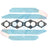 Apex AMS5176 Fuel Injection Plenum Gasket Set - Upper