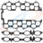 Apex AMS8590 Engine Intake Manifold Gasket Set - Lower and Upper