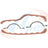 Apex AOP1303 Engine Oil Pan Gasket Set