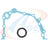 Apex ATC2310 Engine Crankshaft Seal Kit - Front
