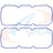 Apex AVC236 Engine Valve Cover Gasket Set
