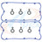 Apex AVC245S Engine Valve Cover Gasket Set