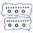 Apex AVC534S Engine Valve Cover Gasket Set