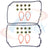 Apex AVC617S Engine Valve Cover Gasket Set