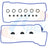 Apex AVC710S Engine Valve Cover Gasket Set