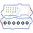 Apex AVC826S Engine Valve Cover Gasket Set