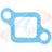 Apex AWO2160 Engine Coolant Outlet Gasket - Front