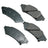 Akebono ACT1000 Disc Brake Pad Set - Front