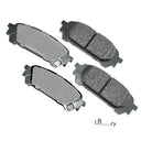 Akebono ACT1004 Disc Brake Pad Set - Rear