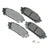 Akebono ACT1004 Disc Brake Pad Set - Rear