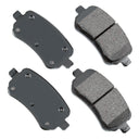 Akebono ACT1021 Disc Brake Pad Set - Rear